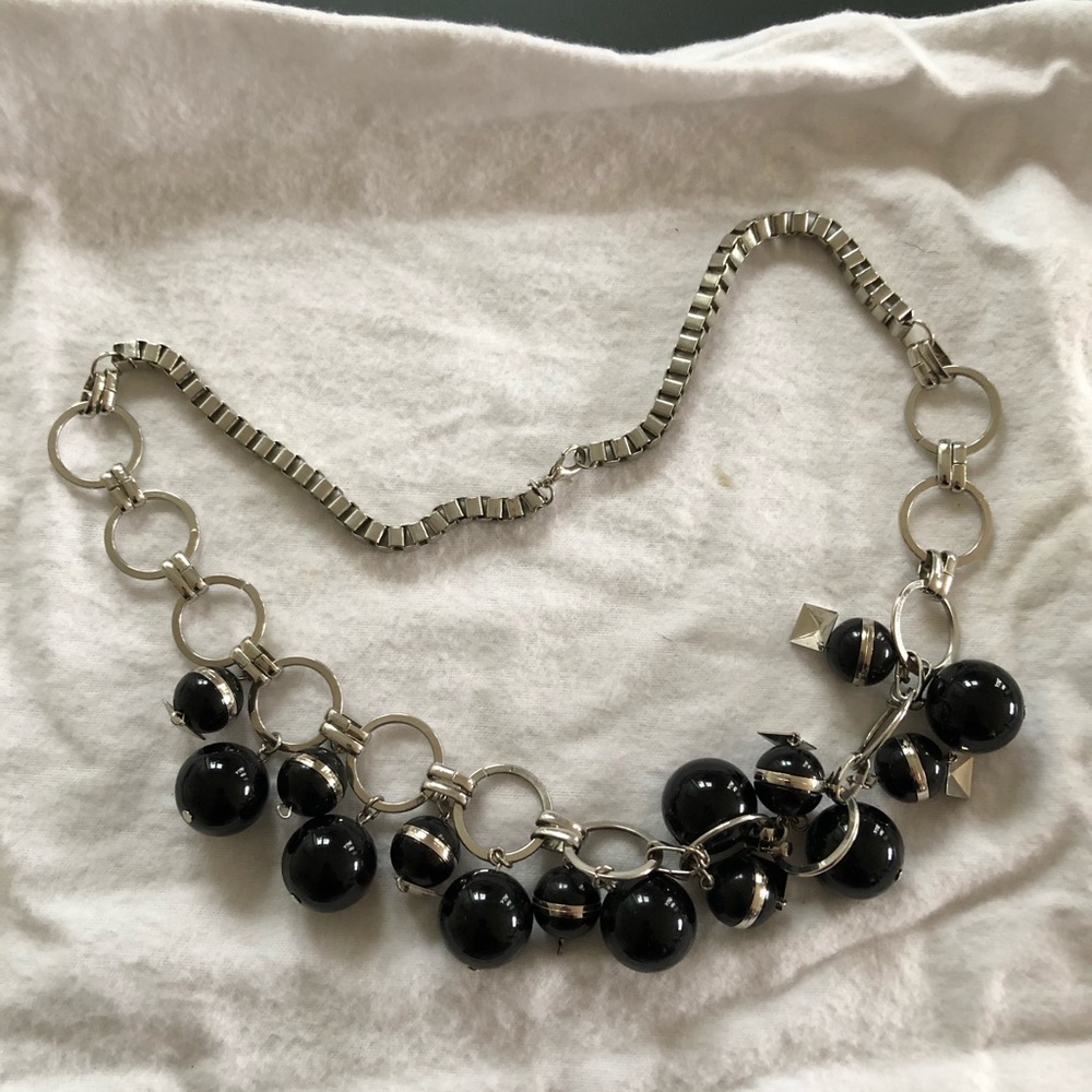 Lovely metal & bead necklace by FCUK brand